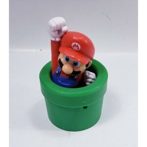 Super Mario Bros Movie Nintendo McDonald's Happy Meal Toy #1 Jumping Mario